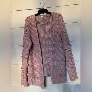 Dani Simone pink cardigan XL